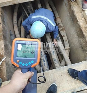 毛嘴镇管线探测